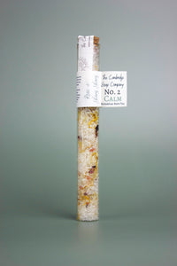 The Cambridge Soap Company - No. 2 Calm Botanical Bath Salt Vial 40g